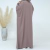 ALL IN ONE ABAYA WITH BURQA ATTACHED FABRIC AIRFLOW