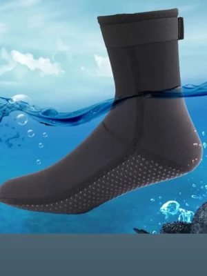 WATERPROOF WUDHU SOCKS WITH RUBBER BACKING