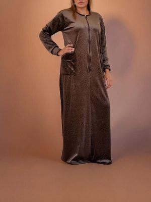 WINTER VELVET GOWN