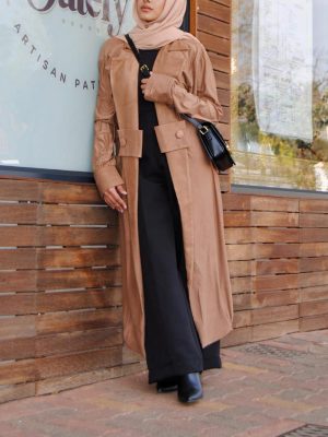 SOFT SUEDE COAT