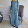 AIRFLOW DRESS WITH FULL FRONT ZIP