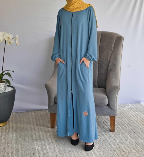AIRFLOW DRESS WITH FULL FRONT ZIP