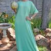 SHORT SLEEVE DRESSES FABRIC AIRFLOW