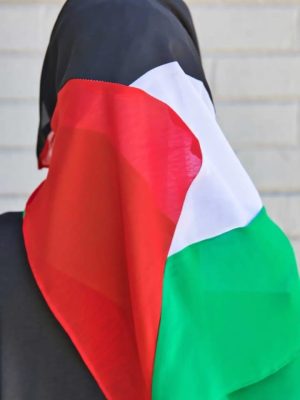 PALESTINE HIJAB FABRIC GEORGETTE