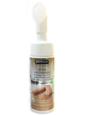 HEMANI SANDAL ANTI WRINKLE FOAMING FACE WASH
