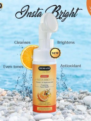 HEMANI INSTANT BRIGHT FOAMING FACE WASH