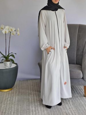 BUTTON POCKET ABAYA