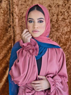PLEATED OMBRE SCARF