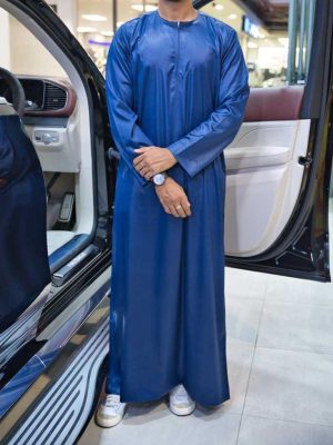 BLUE MENS OMANI THOBES