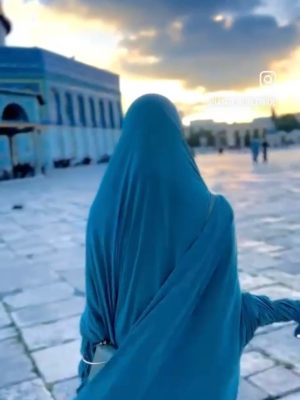 BURQA WITH VIRAGO SLEEVE
