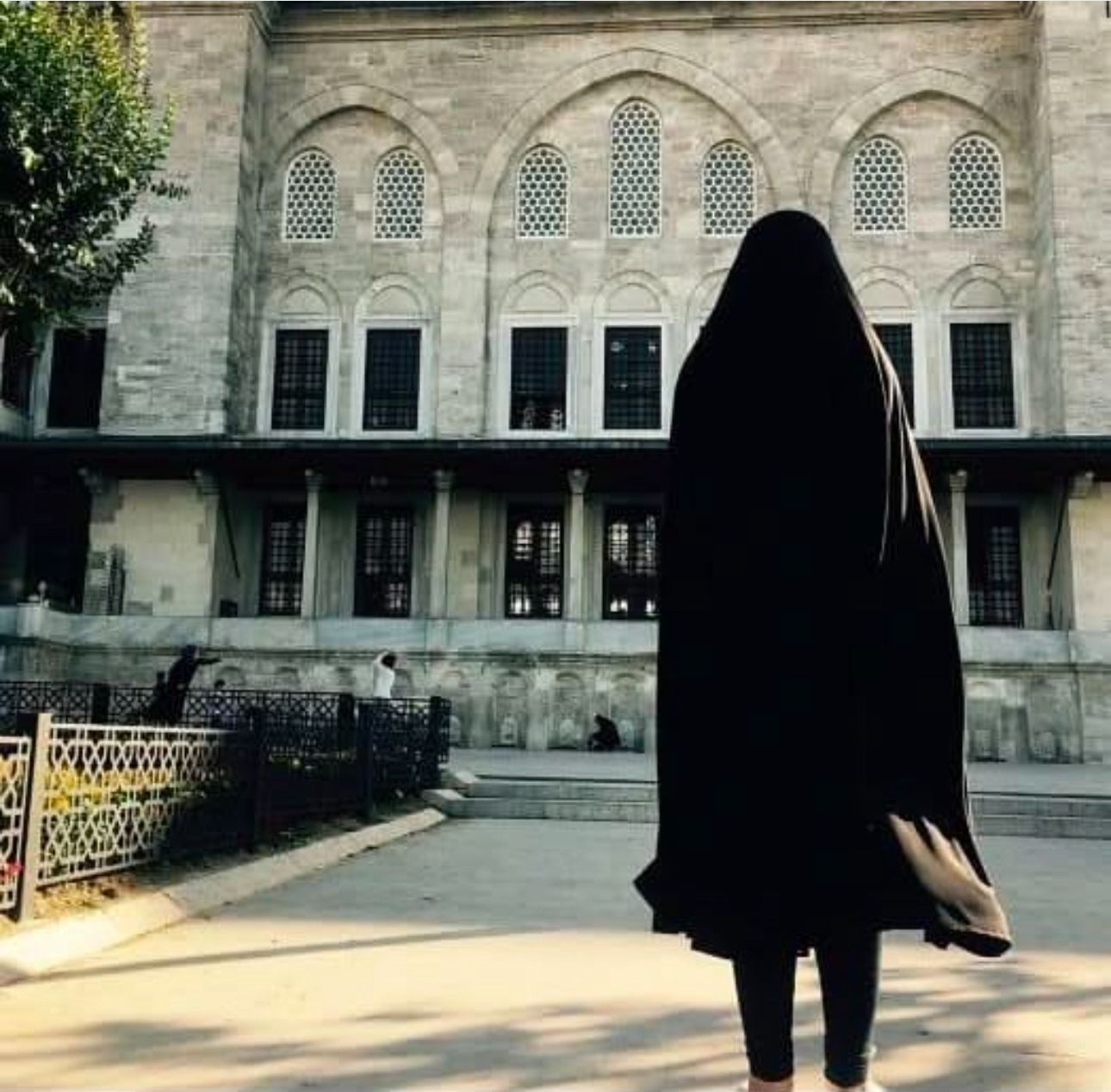 Knee Length Burqa